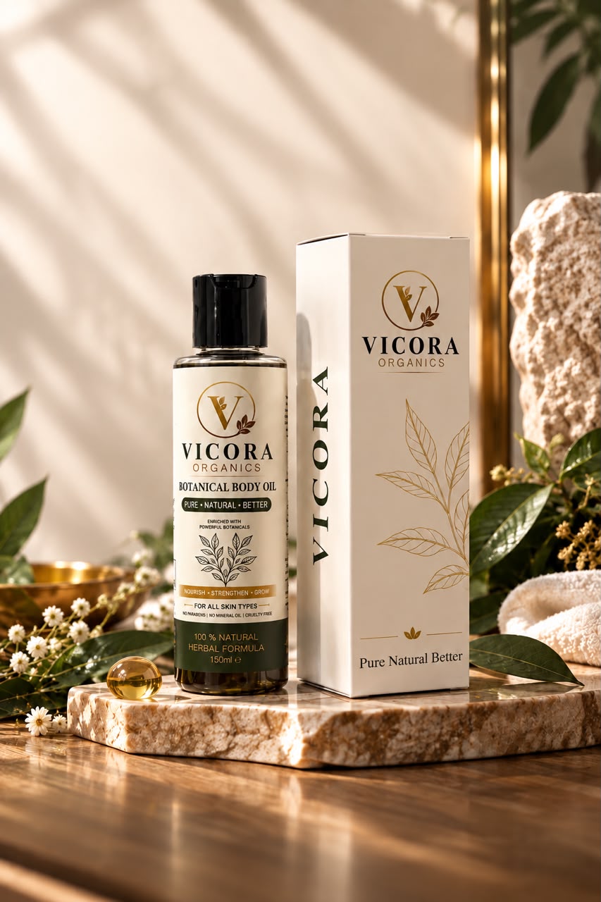 Vicora Organics Botanical Body Oil