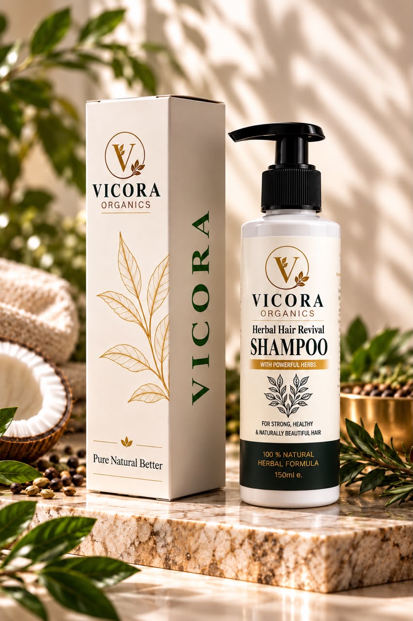 Vicora Organics Herbal Hair Revival Shampoo